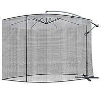 MT MALATEC 12266 Moustiquaire pour parasols, à fermeture éclair, 3 m