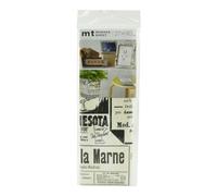 MT MASKING TAPE Feuille décorative Remake papier de riz japonais 27x90cm - Magazine rétro