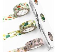 mt masking tape MT Ruban de masquage Washi - Ruban adhésif en papier washi Kamoi - 15 mm x 7 m (fruit)