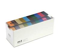 MT Masking Tape MT10P004Z Unis Foncés 2 Bande Adhésive, Multicolore, 1,5 cm x 10 m Lot de 10