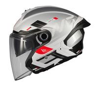 Mt Helmets Cosmo Sv Silence Open Face Helmet Gris S