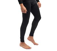 MT Pantalon de ski, thermique, pour homme sous-vêtements chauds et longs, avec intérieur doux, Noir , M