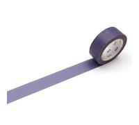MT Ruban adh?sif de masquage en papier Washi solide, 3/5 in. x 23 ft. (Violet Fonc?) MT01P555