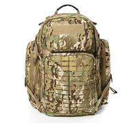 MT Sac à dos militaire 3 jours avec cadre extérieur 2.0 MOLLE Army Medium Ruck, sac à dos d'assaut pour camping, randonnée, insectes, multicam, multicam, Mid Size, Adventure72 Cadre externe multicam