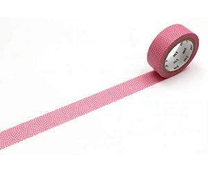 Mt 'Samekomon Momo' Ruban de masquage Washi 15 mm x 7 m 1 rouleau