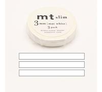 Mt Slim Set De 3 Mt Slim 3mm Uni Blanc / Matte White