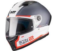 Mt Helmets Stinger 2 Core Full Face Helmet Gris XL