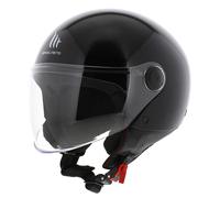 MT Helmets Casque jet Street S Noir XS