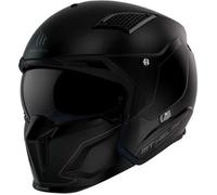 MT Helmets Casque Streetfighter S SV Noir mat Rayure