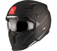 Casque pour moto trial mentonnière amovible MT Helmets Streetfighter SV Taille XS 53-54cm
