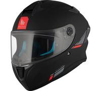 Mt Targo S Solid Black Matt Kask Motocyklowy Integralny Xl