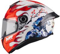 MT TARGO S YAMANAKA Integralhelm rot-weiss-blau A5 M