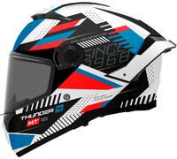 Mt Helmets Thunder 4 Sv Luminence Full Face Helmet Blanc 2XL