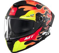 MT THUNDER 4 SV YAMANAKA matt rot-orange-gelb M