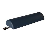 Mt Traversin de massage semi-rond pour tables de massage Bleu agate 22,9 x 66 cm