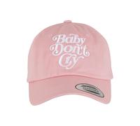 MT Upscale Casquette 'Baby Don't Cry' rose / blanc, Taille 55-60