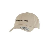 MT Upscale Casquette 'Theorie de Chaos' crème / noir, Taille 55-60