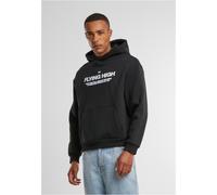 Mister Tee High Flight Fluffy Hoodie Noir L Homme
