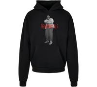 MT Upscale Sweat-shirt 'Biggie Smalls Concrete' gris / rouge / noir, Taille XS