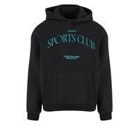 Mister Tee Another Sports Club Fluffy Hoodie Noir 2XL Homme