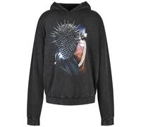 Mister Tee Thorned Mask Oversize Hoodie Noir S Homme,Femme