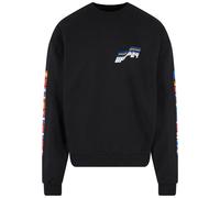 MT Upscale Sweat-shirt bleu / rouge / noir / blanc, Taille XXL