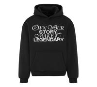 MT Upscale Sweat-shirt 'Make It Legendary' noir / blanc, Taille XXXL