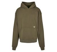 MT Upscale Sweat-shirt olive / orange foncé / blanc / coquille d'oeuf, Taille XL