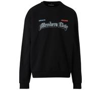 MT Upscale Sweat-shirt 'Only Members' bleu clair / gris foncé / rouge / noir, Taille XXL