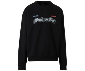 MT Upscale Sweat-shirt 'Only Members' bleu clair / gris foncé / rouge / noir, Taille XXL