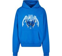 MT Upscale Sweat-shirt 'Origami' bleu marine / bleu ciel / gris clair / blanc, Taille L