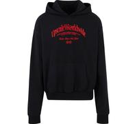 MT Upscale Sweat-shirt 'Upscale World Wide' rouge / noir, Taille S