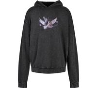 MT Upscale Sweat-shirt 'Vive la Liberte' lilas / lavande / noir / blanc, Taille XXL