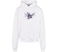 MT Upscale Sweat-shirt 'Vive La Liberte' mélange de couleurs / blanc, Taille M