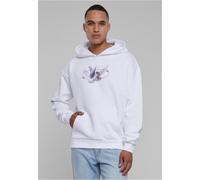 MT Upscale Sweat-shirt 'Vive La Liberte' mélange de couleurs / blanc, Taille S