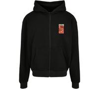Mister Tee Veste de survêtement 'Peace' vert / orange / noir / blanc, Taille XS