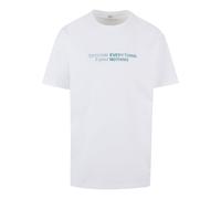 MT Upscale T-Shirt 'Appreciate Expect' bleu clair / blanc, Taille XXXL