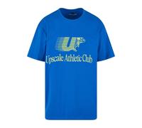 MT Upscale T-Shirt 'Athletic Club' bleu / kiwi, Taille XL