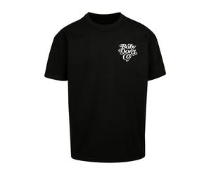 MT Upscale T-Shirt 'Baby Don´t Cry' noir / blanc, Taille S
