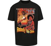 MT Upscale T-Shirt Biggie Ready To Die Oversize Tee Noir