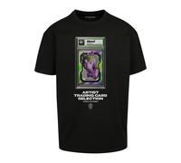 MT Upscale T-Shirt 'Blend' vert / violet / noir / blanc, Taille M