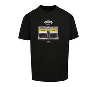 MT Upscale T-Shirt 'Bodega' jaune / gris / noir / blanc, Taille XS