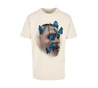 MT Upscale T-Shirt crème / beige clair / azur / noir, Taille XS