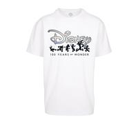 MT Upscale T-Shirt 'Disney 100 Years of Wonder' noir / blanc, Taille XS