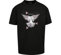 Mister Tee Doves Oversize Short Sleeve T-shirt Noir XS Homme