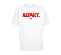 MT Upscale T-Shirt 'Football's coming Home Respect' rouge / blanc, Taille 5XL