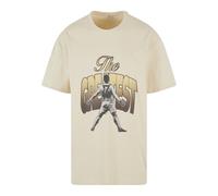MT Upscale T-Shirt 'Greatest' sable / chocolat / gris foncé, Taille XS