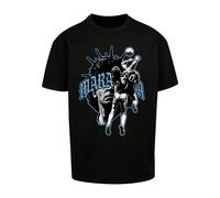 MT Upscale T-Shirt 'Hand Of God' azur / gris / noir / blanc, Taille XS