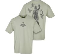 MT Upscale T-Shirt 'Justice' graphite / vert, Taille M