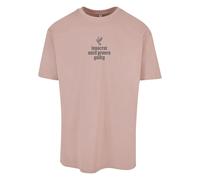 MT Upscale T-Shirt 'Justice' rosé / noir, Taille 5XL